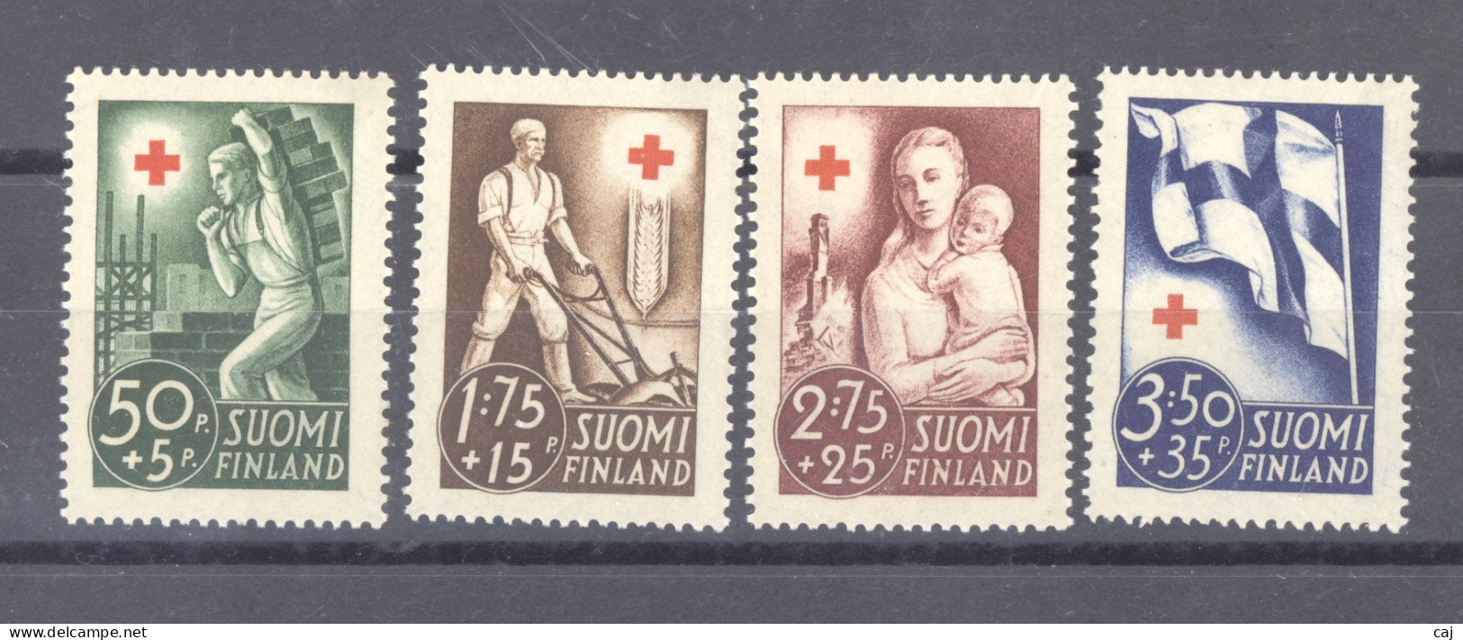 Finlande  :  Yv  225-28  * - Unused Stamps