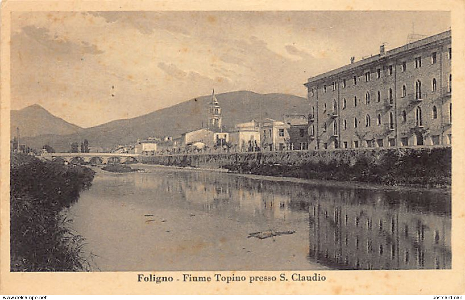 Italia - FOLIGNO - Fiume Topino Presso S. Claudio - Foligno