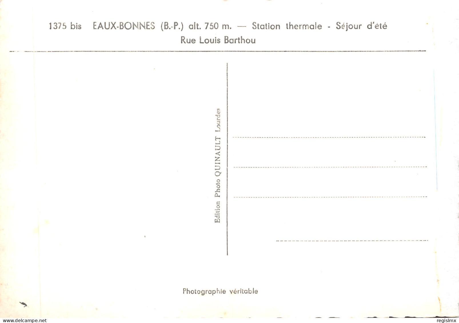 64-EAUX BONNES-N°580-A/0027 - Sonstige & Ohne Zuordnung