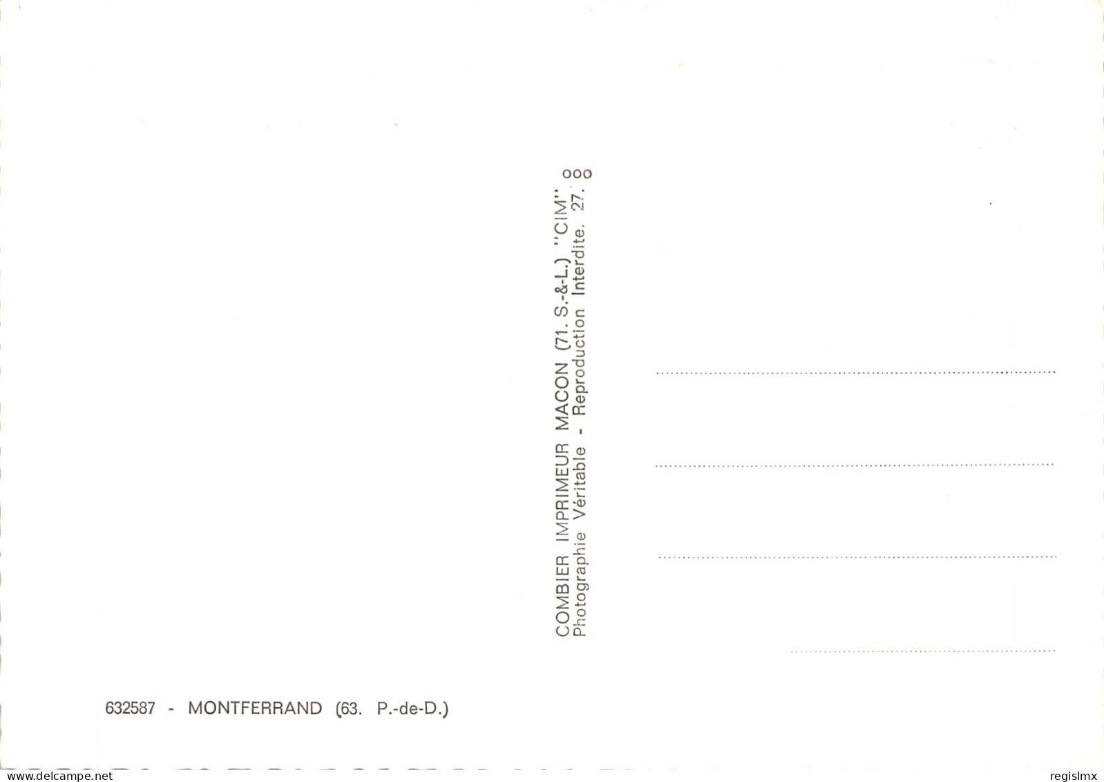 63-MONTFERRAND-N°579-D/0321 - Sonstige & Ohne Zuordnung