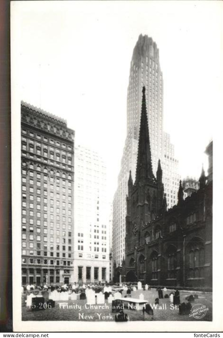 11326071 New_York_City Trinity Church Wall Street - Andere & Zonder Classificatie