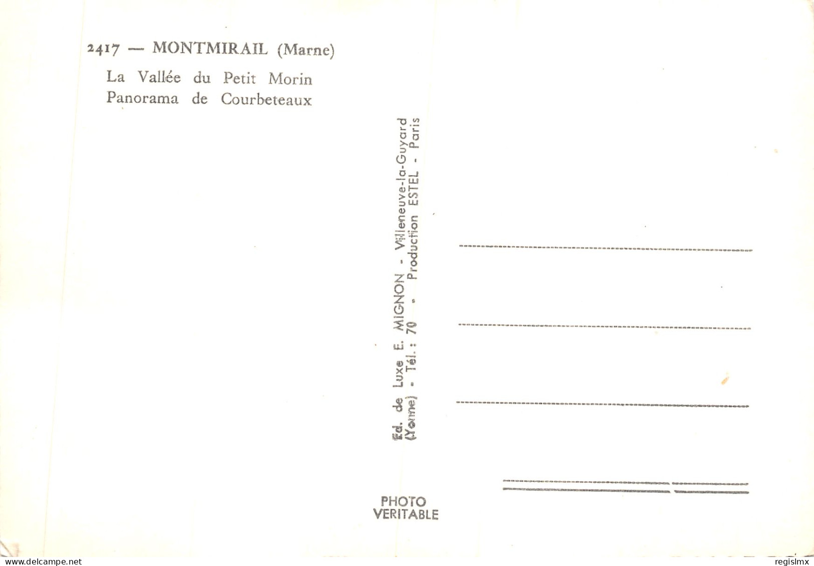51-MONTMIRAIL-N°579-B/0345 - Sonstige & Ohne Zuordnung