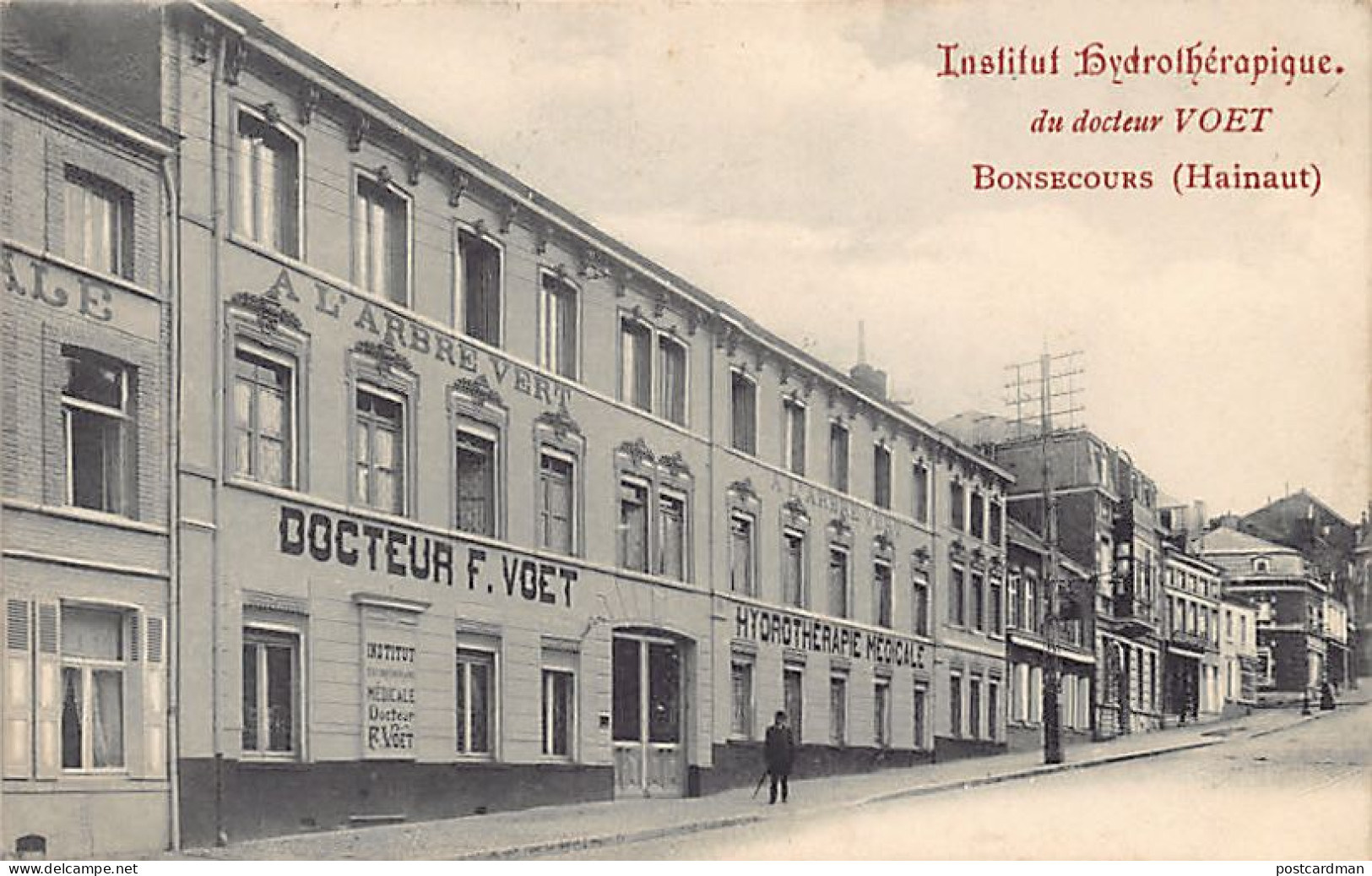 BON-SECOURS (Hainaut) Institut Hydrothérapique Du Docteur Voet - Ed. Inconnu  - Andere & Zonder Classificatie