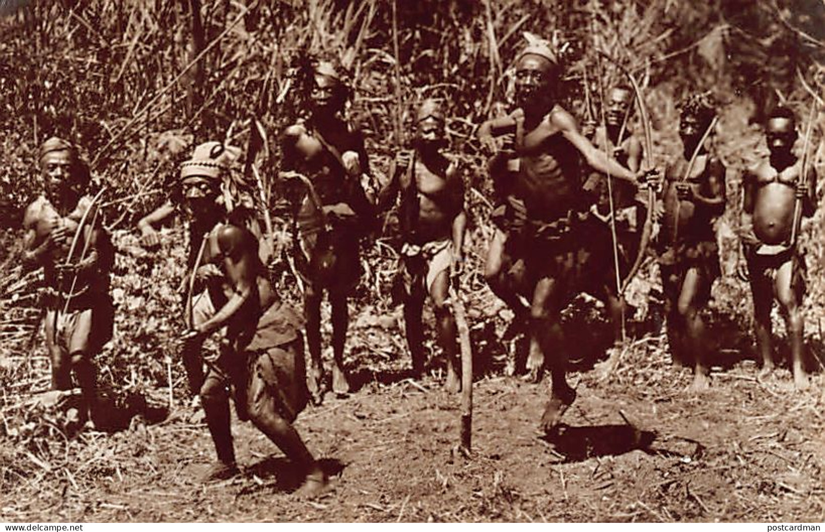 Congo Kinshasa - Danse Pygmée - Ed. Maxim 4 - Belgisch-Kongo