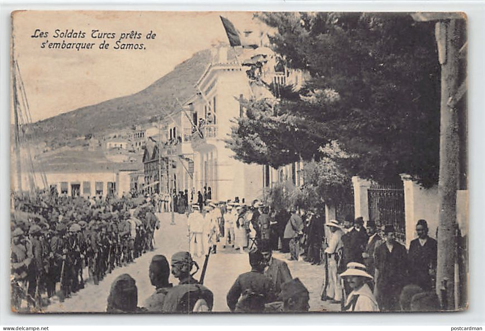 Greece - SAMOS - Turkish Soldiers Ready To Embark - Publ. Unknown  - Grèce