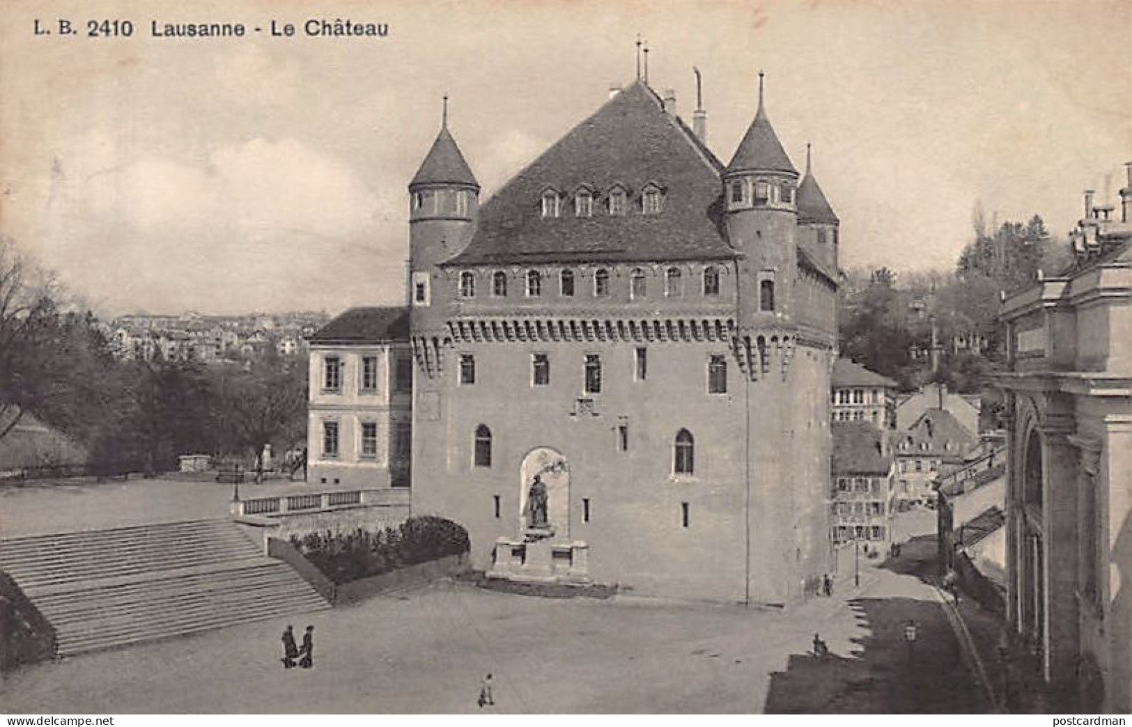 LAUSANNE (VD) Le Château - Ed. Burgy 2410 - Lausanne