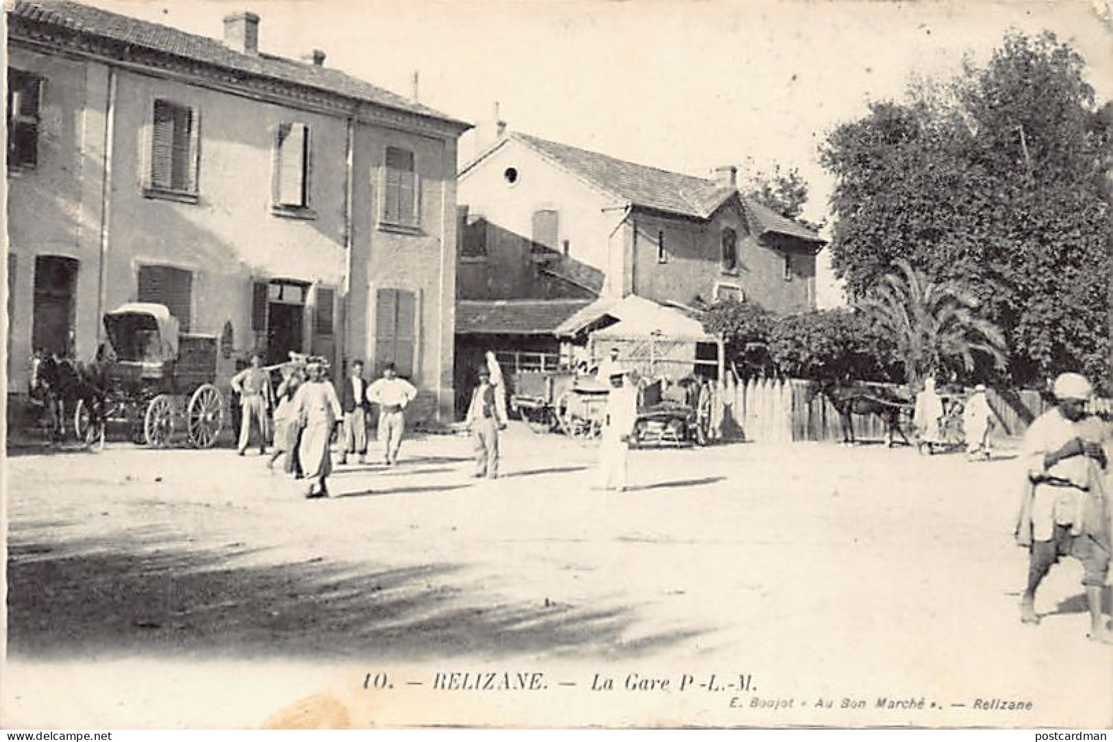 RELIZANE - La Gare P.L.M. - Sonstige & Ohne Zuordnung