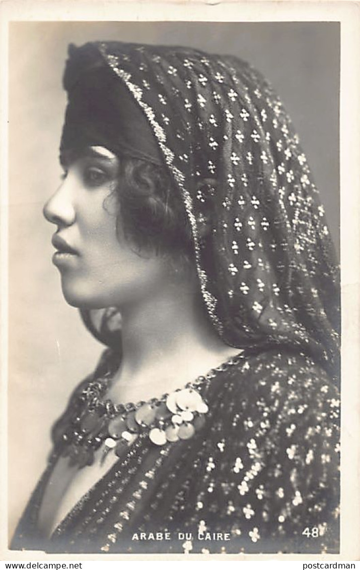 Egypt - Arab Woman From Cairo - REAL PHOTO - Publ. Unknown 48 - Otros & Sin Clasificación