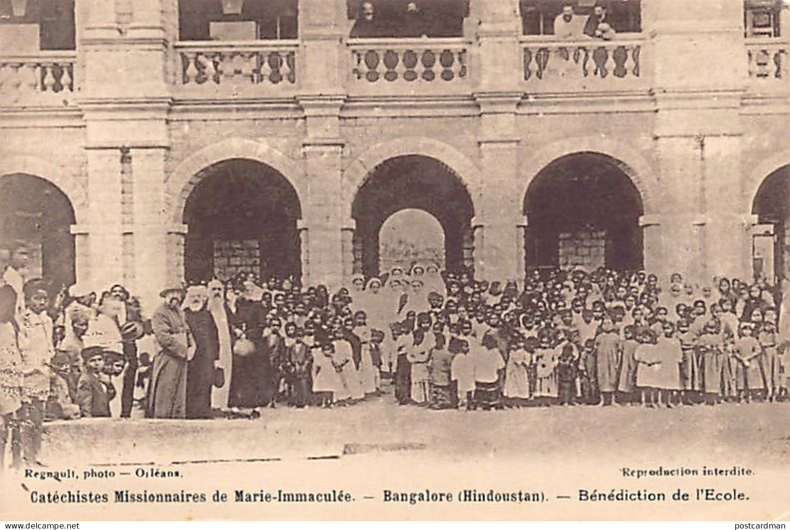 India - BANGALORE - Benediction Of The School - Publ. The Catechist Missionaries Of Mary-Immaculate - Inde