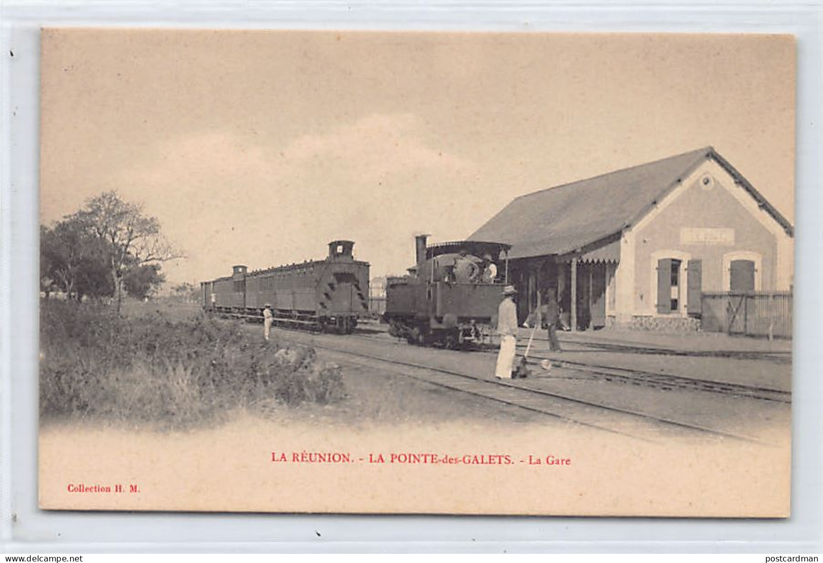 La Réunion - LA POINTE DES GALETS - La Gare - Ed. H.M.  - Other & Unclassified