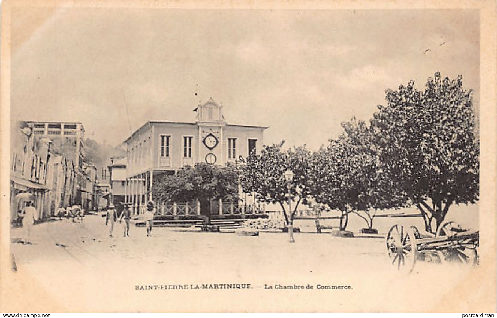 Martinique - SAINT-PIERRE - La Chambre De Commerce - Ed. Inconnu  - Andere & Zonder Classificatie