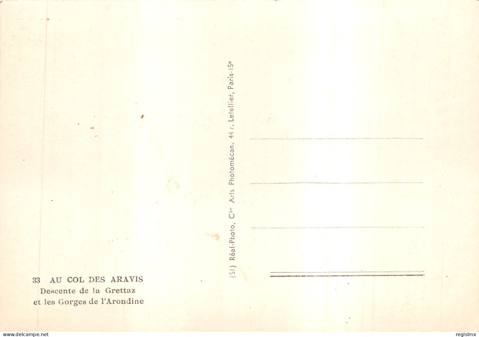 74-LE COL DES ARAVIS-N°580-C/0283 - Autres & Non Classés