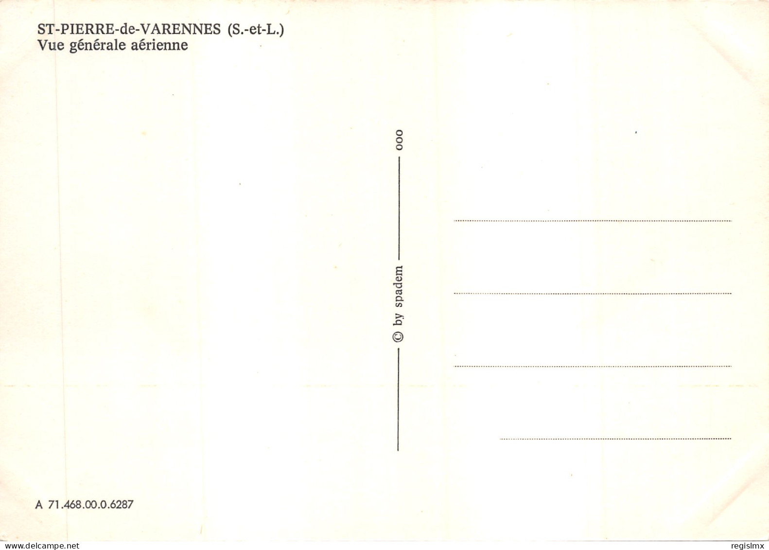 71-SAINT PIERRE DE VARENNES-N°580-B/0141 - Other & Unclassified