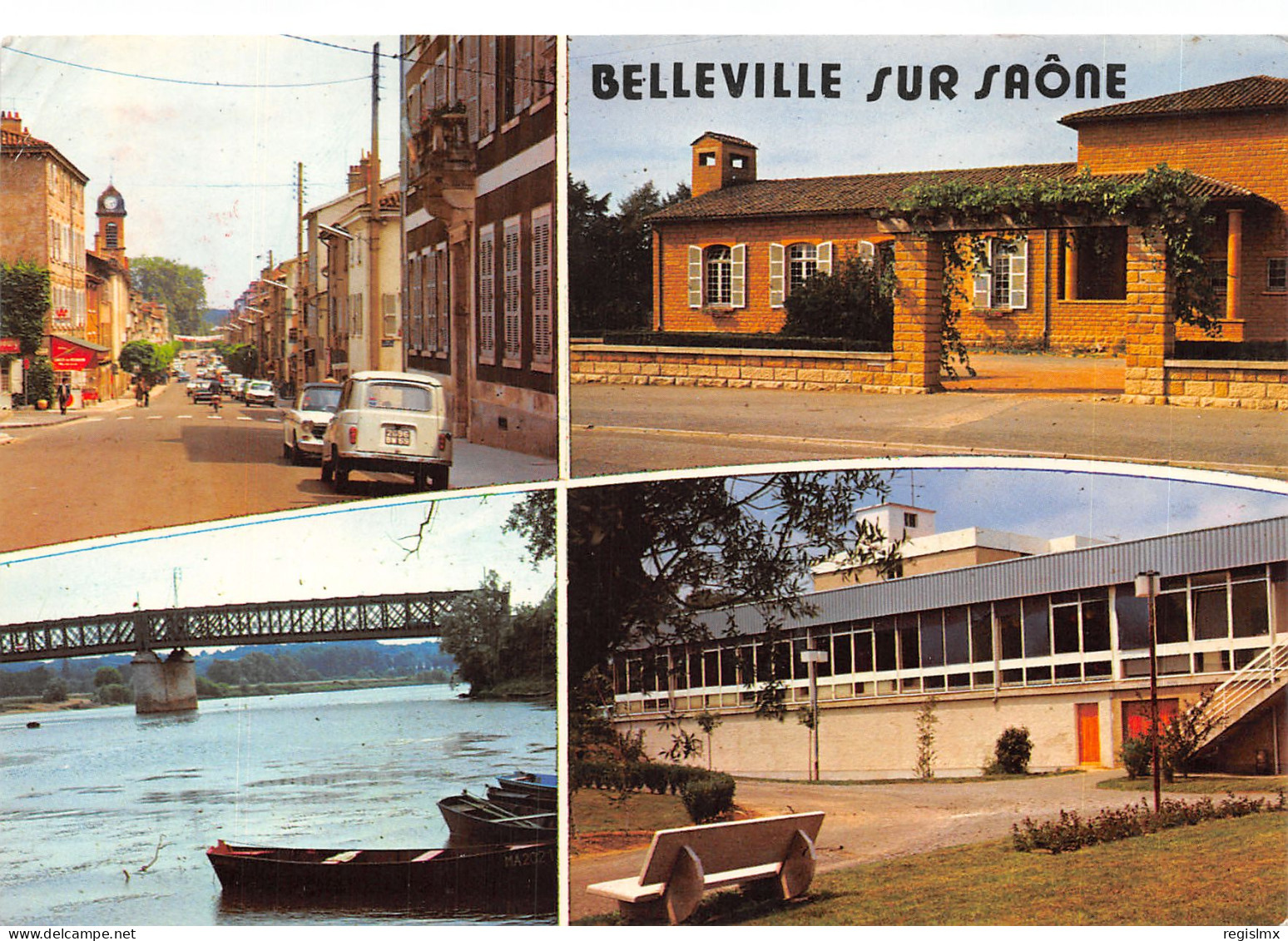 69-BELLEVILLE SUR SAONE-N°580-B/0021 - Belleville Sur Saone