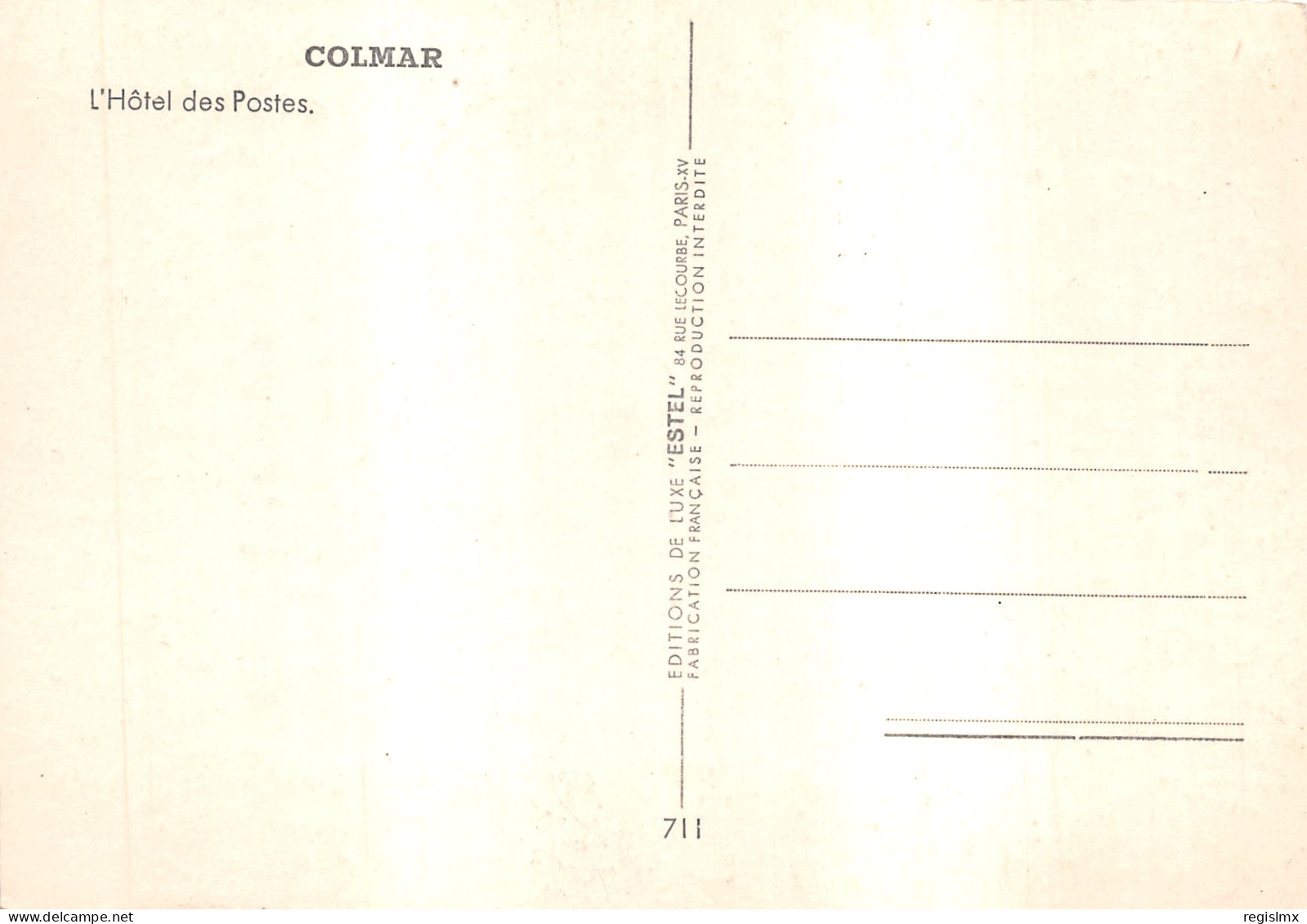 68-COLMAR-N°580-A/0303 - Colmar