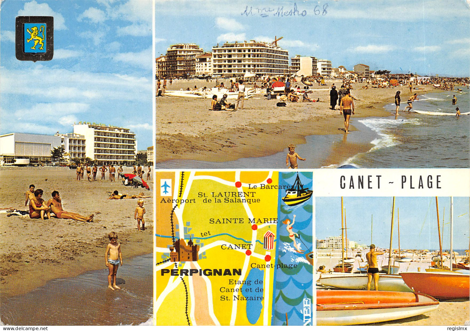 66-CANET PLAGE-N°580-A/0239 - Canet Plage
