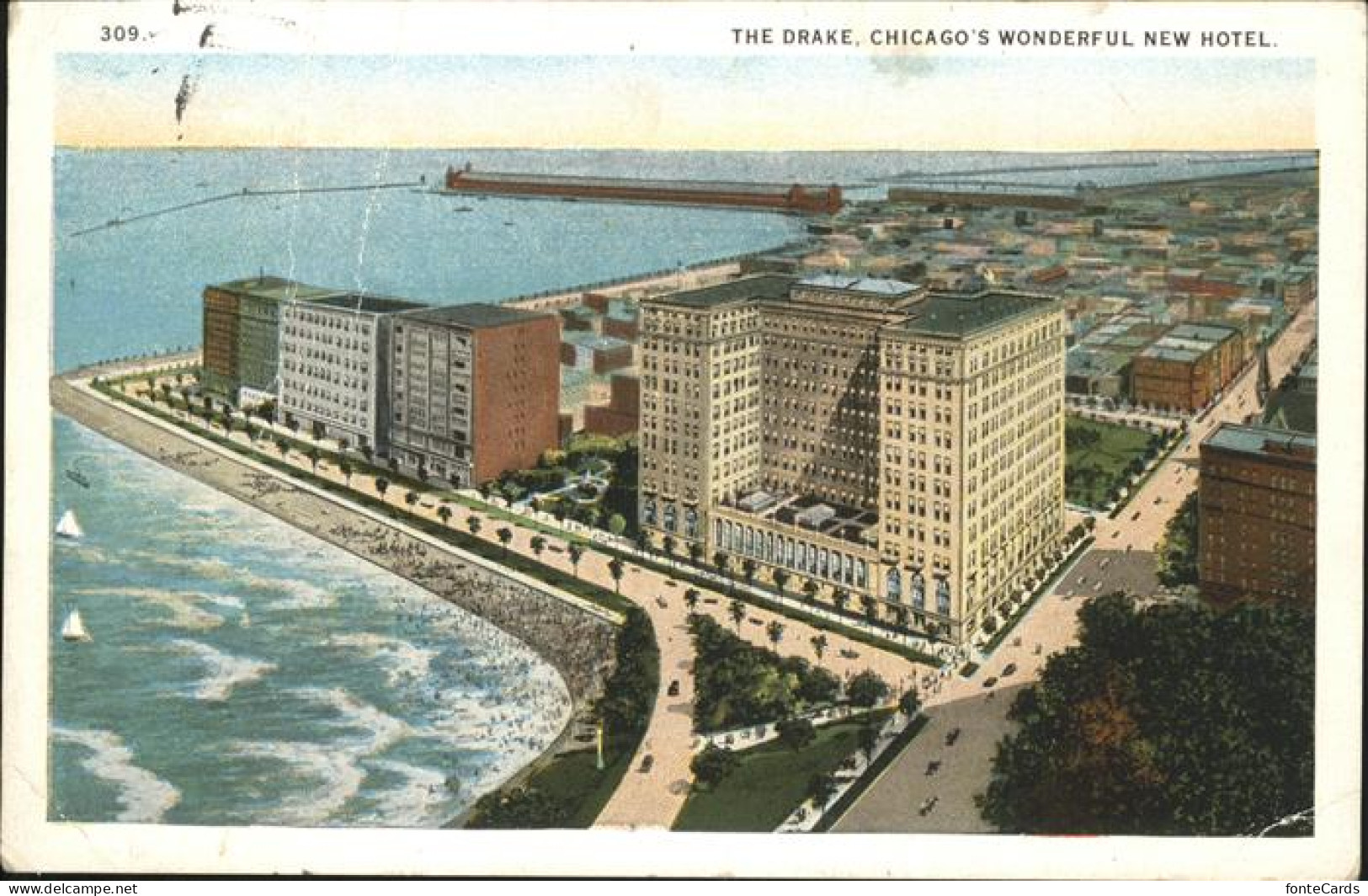 11326014 Chicago_Illinois The Drake Hotel Lake Shore Drive - Other & Unclassified