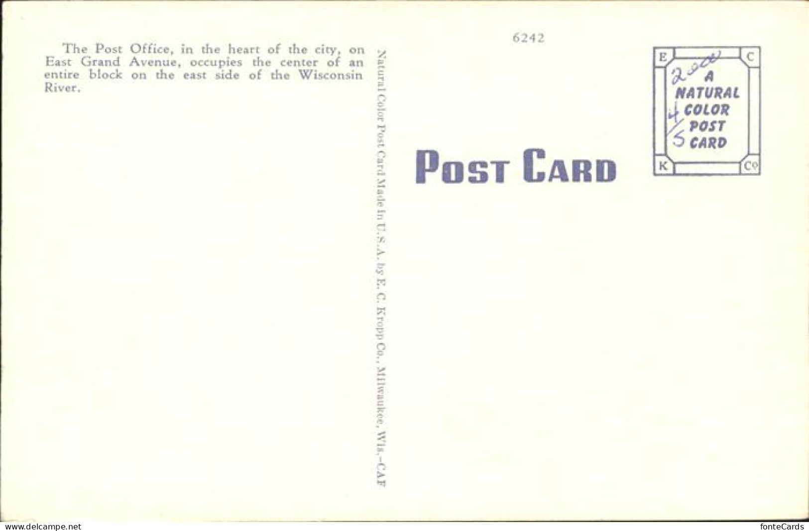 11326008 Wisconsin_Rapids Post Office - Andere & Zonder Classificatie