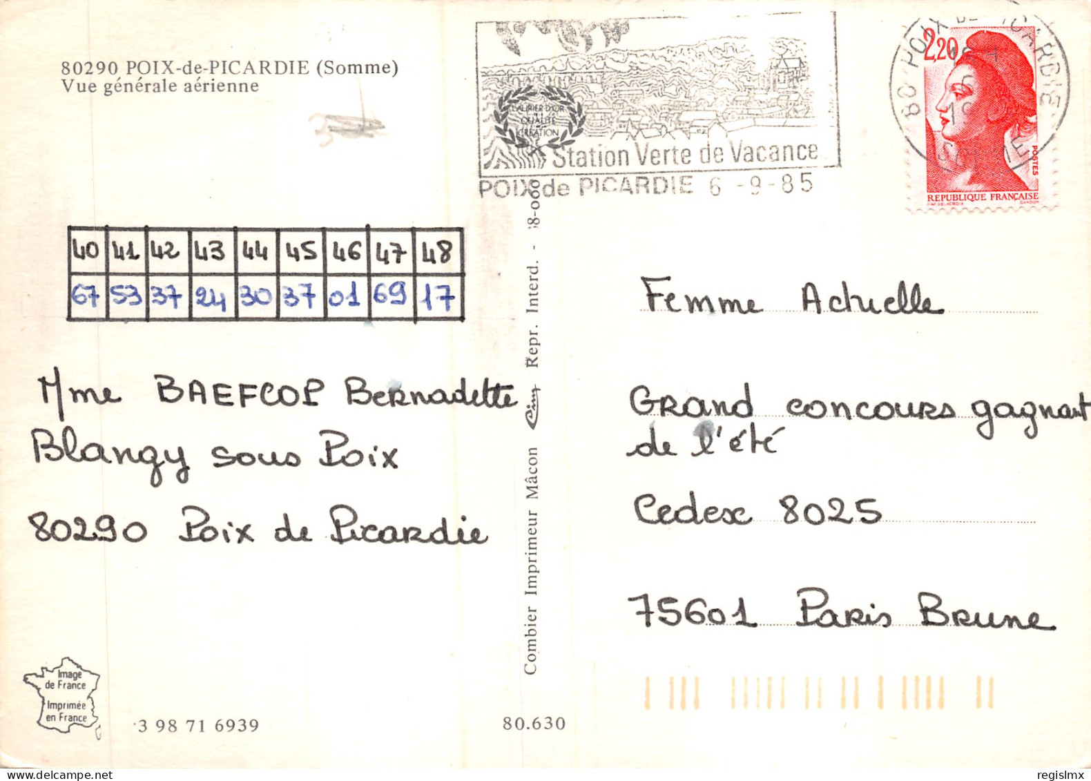80-POIX DE PICARDIE-N°580-D/0367 - Poix-de-Picardie