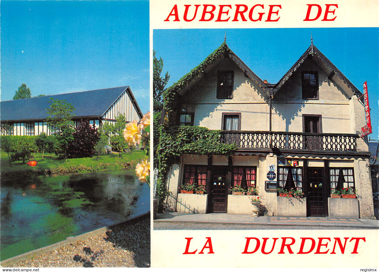 76-HERICOURT EN CAUX-AUBERGE DE LA DURDENT-N°580-D/0057 - Other & Unclassified