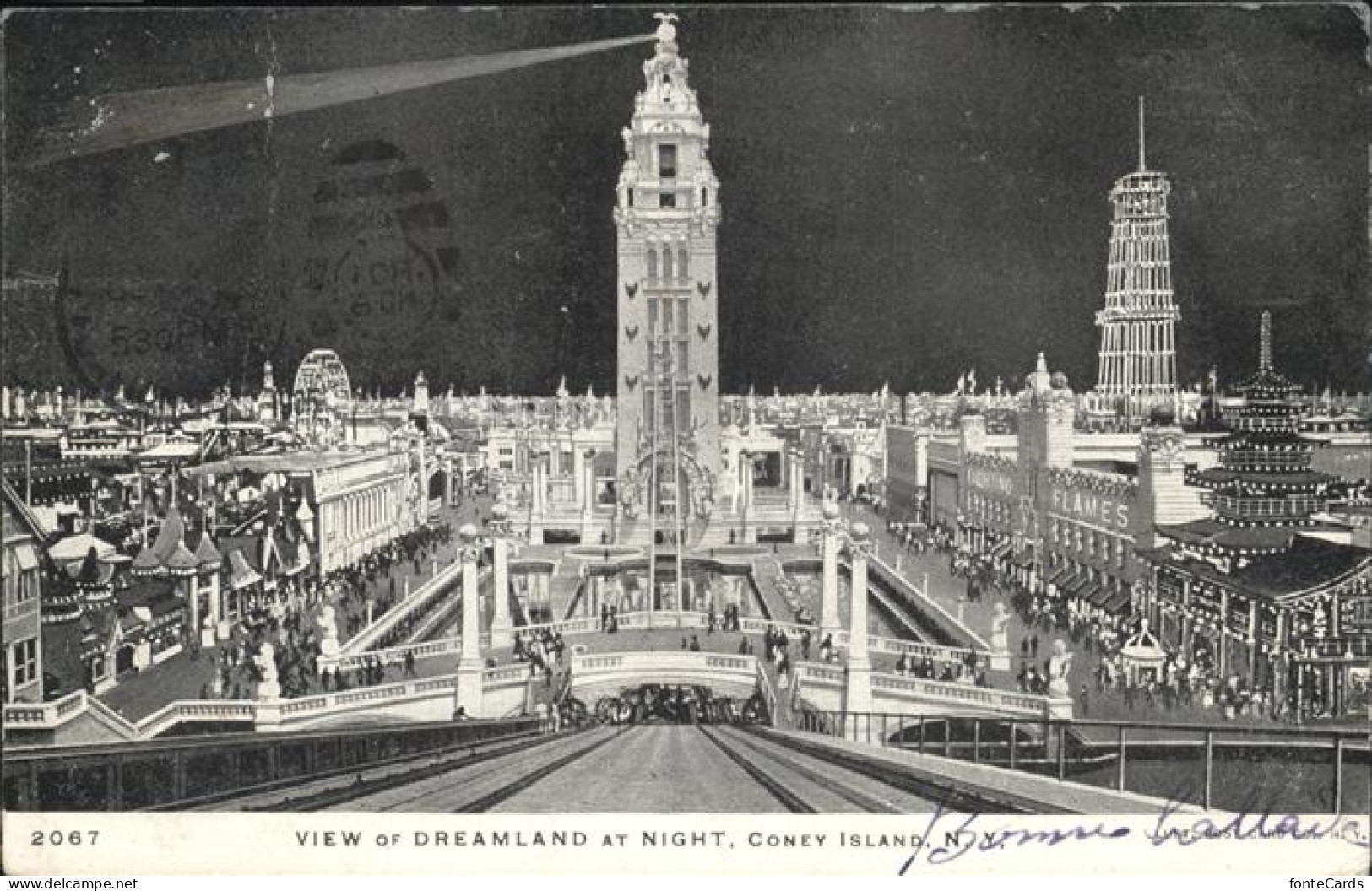 11325989 Coney Island New York Dreamland At Night United States - Other & Unclassified