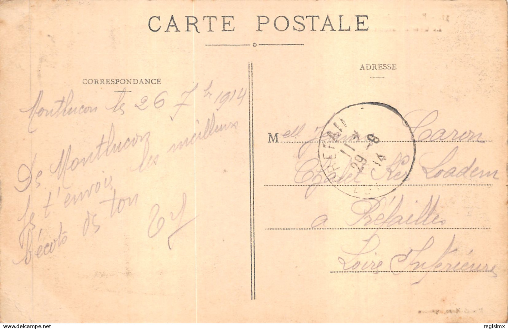 03-LAVAULT SAINTE ANNE-LE CHER-N°582-A/0271 - Other & Unclassified