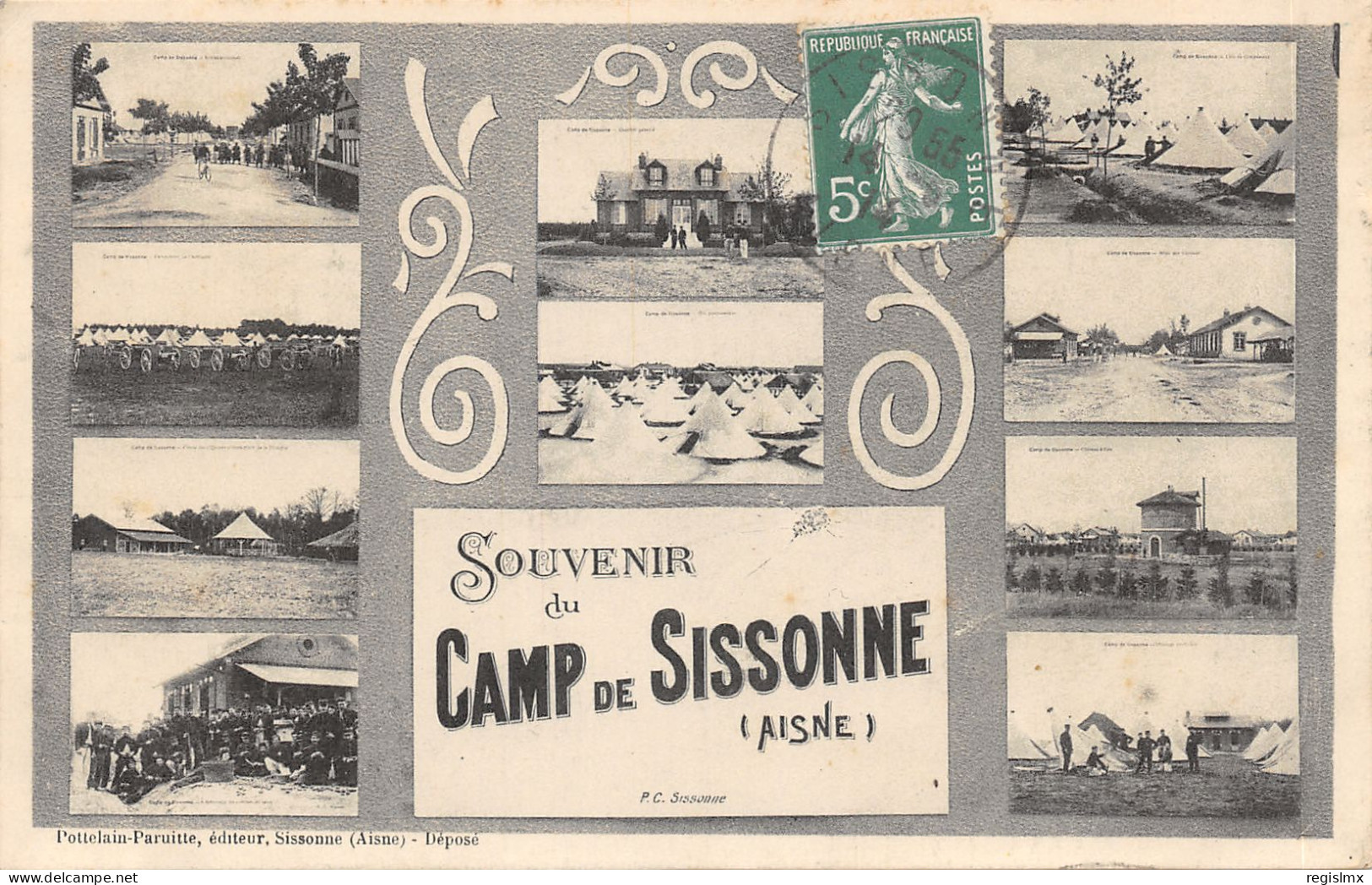 02-SISSONNE-LE CAMP-N°582-A/0237 - Sissonne