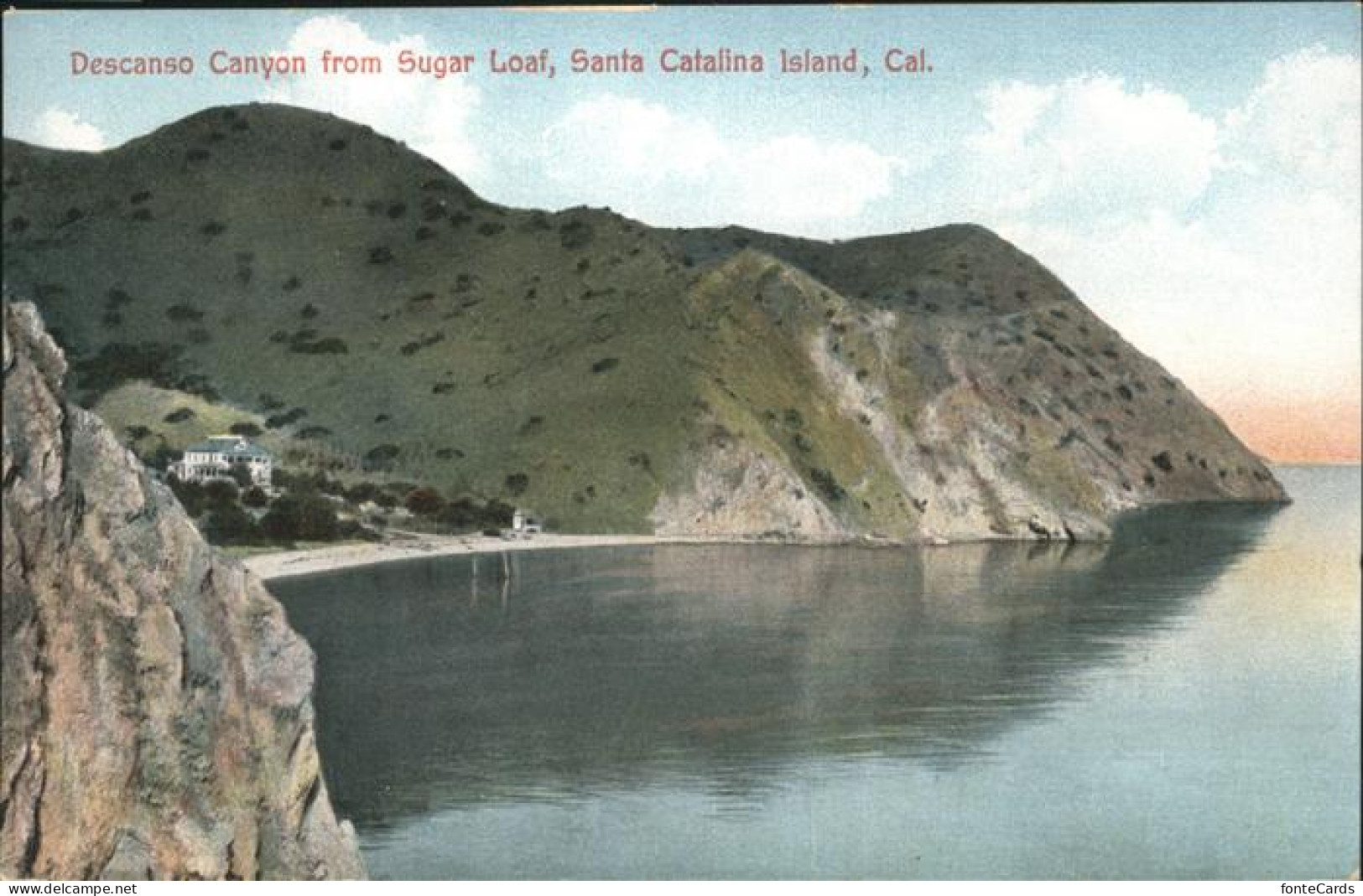 11325986 Santa Catalina Island Descanso Canyon From Sugar Loaf Catalina Island - Autres & Non Classés