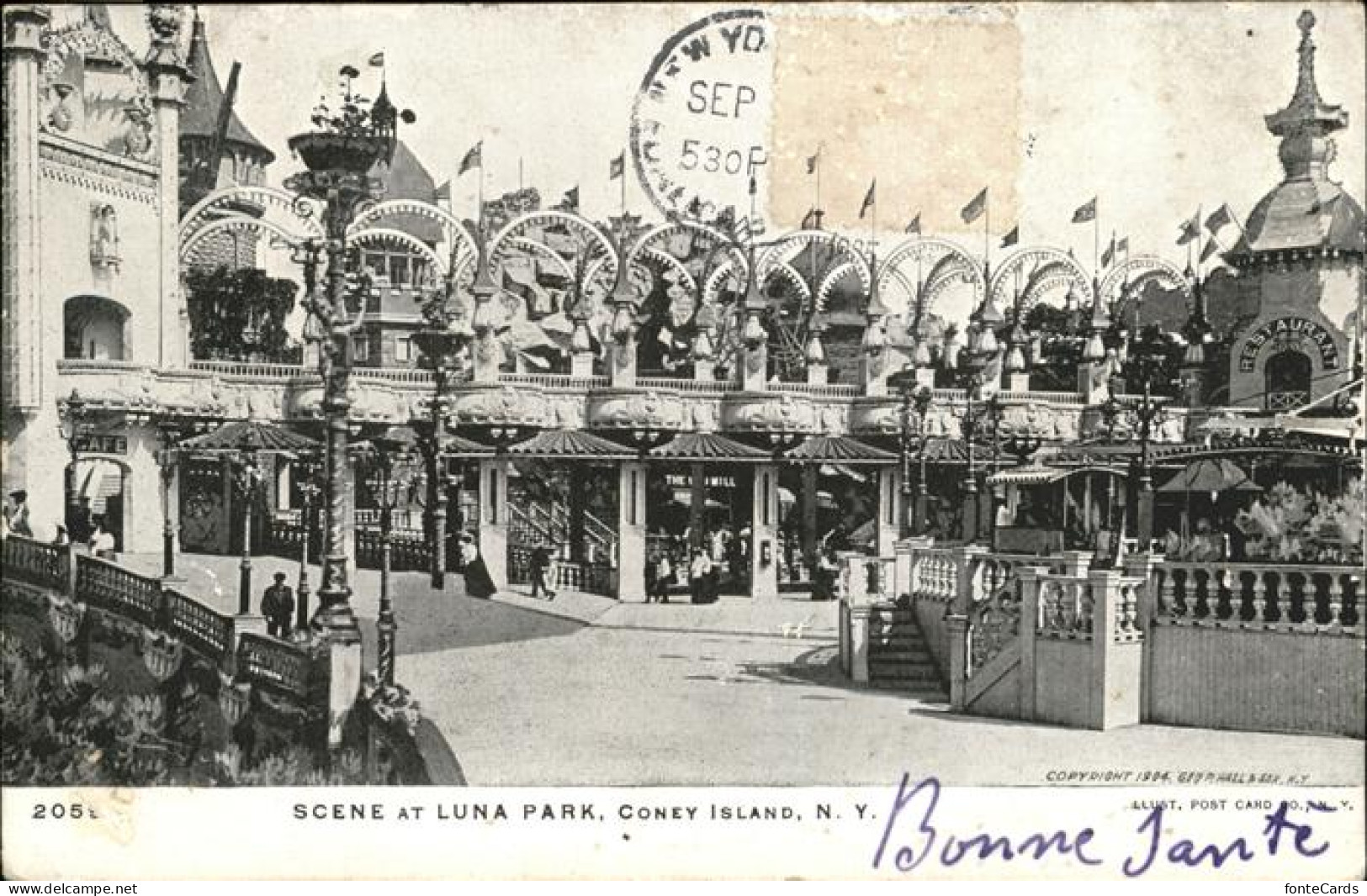 11325982 Coney Island New York Scene Luna Park United States - Autres & Non Classés