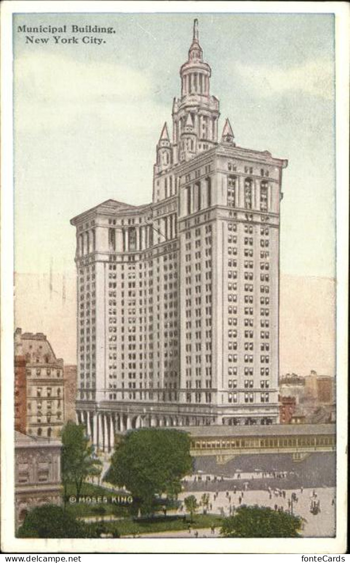 11325978 New_York_City Municipal Building - Andere & Zonder Classificatie