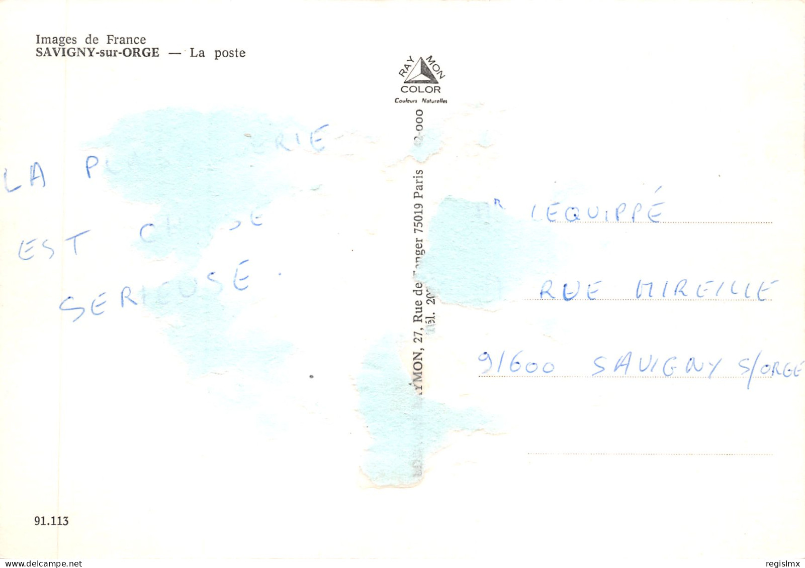 91-SAVIGNY SUR ORGE-N°581-C/0361 - Savigny Sur Orge