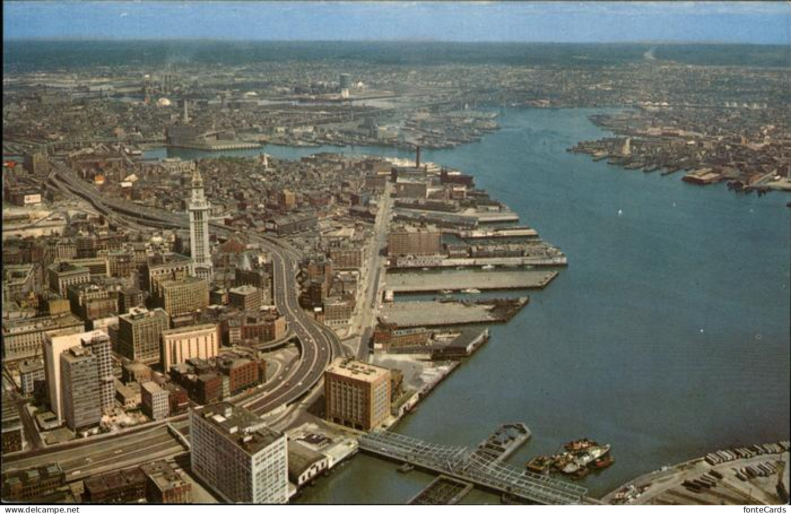 11325973 Boston_Massachusetts Fliegeraufnahme Congress Street Bridge  - Sonstige & Ohne Zuordnung