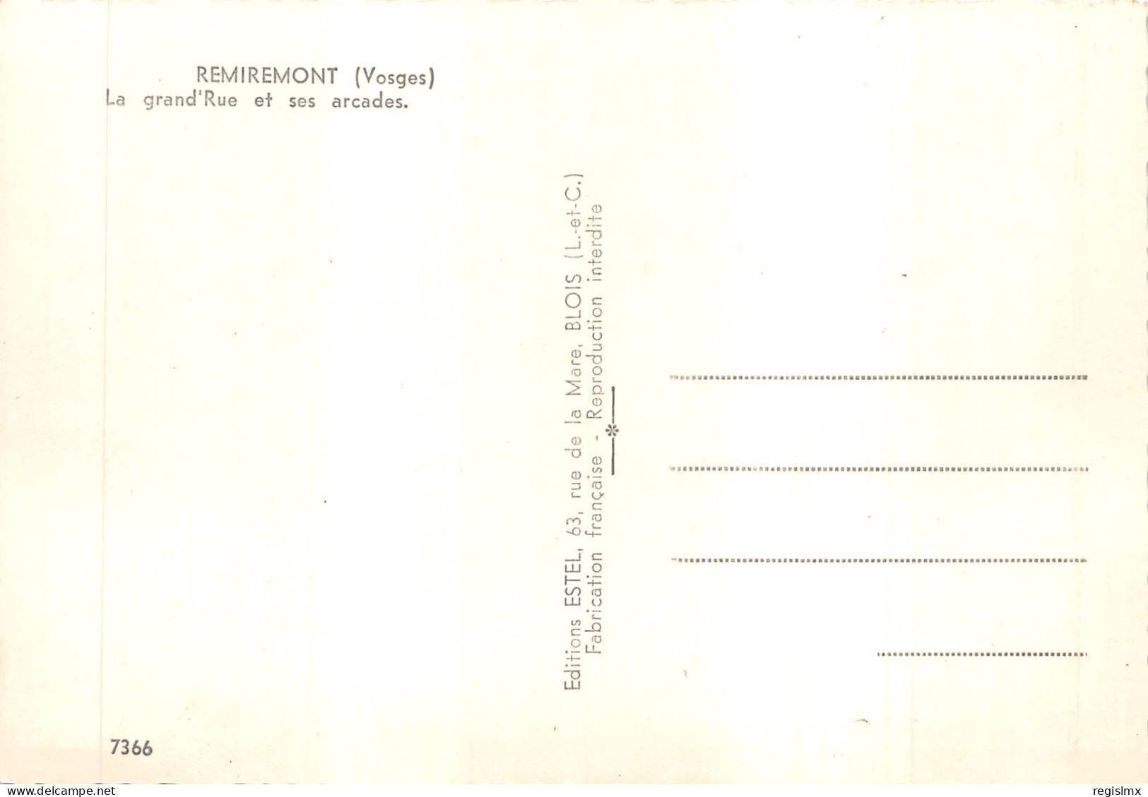 88-REMIREMONT-N°581-C/0047 - Remiremont