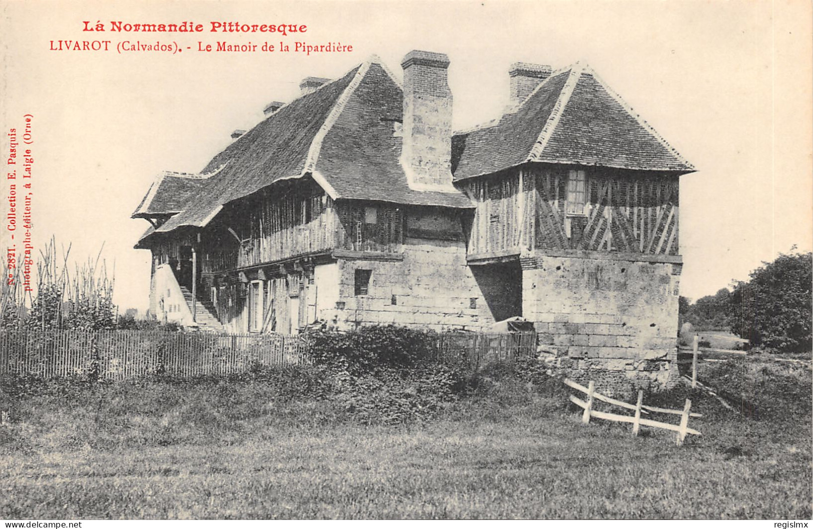 14-LIVAROT-LE MANOIR DE LA PIPARDIERE-N°582-C/0253 - Livarot