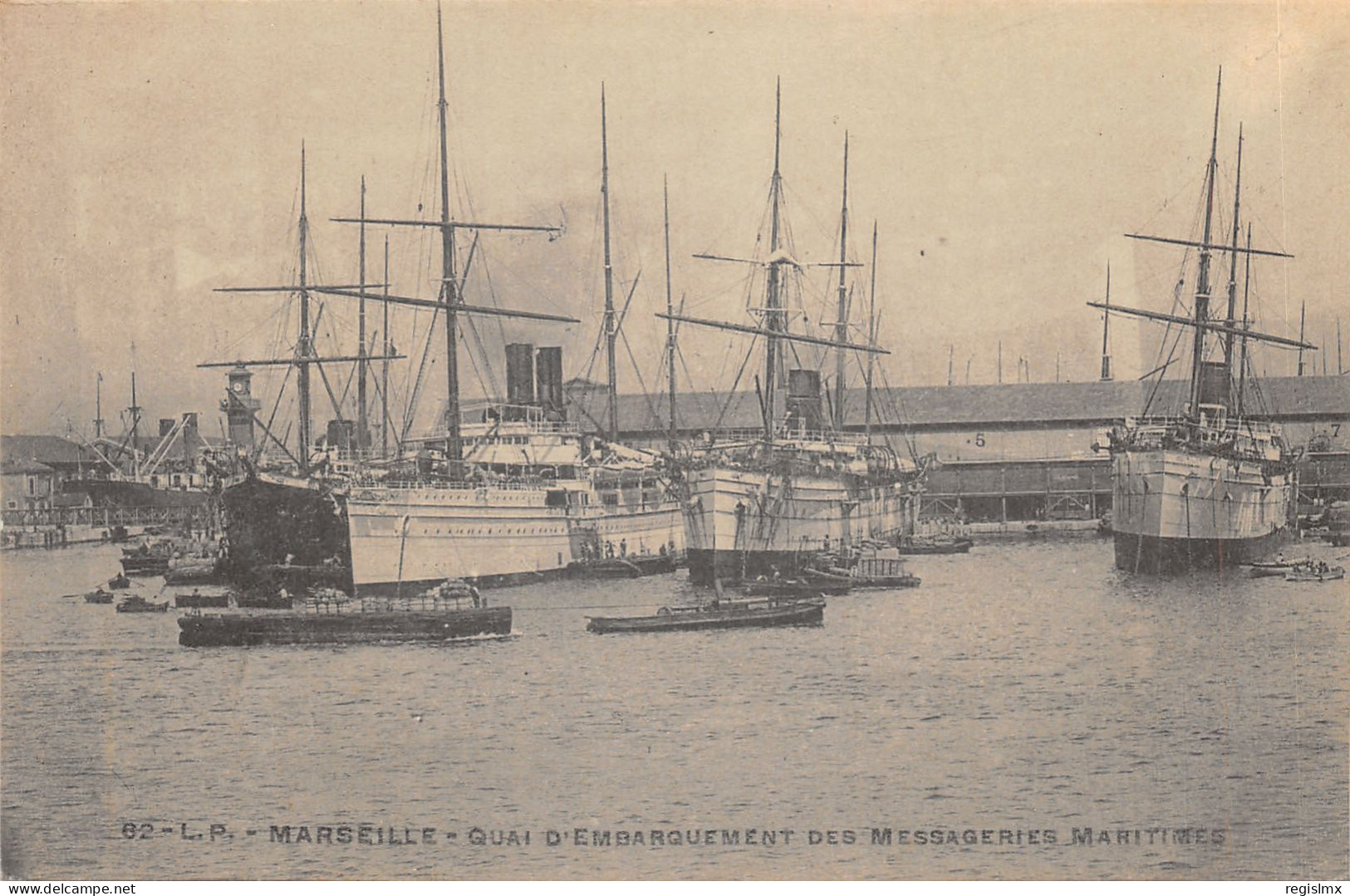 13-MARSEILLE-MESSAGERIES MARITIMES-N°582-C/0179 - Unclassified