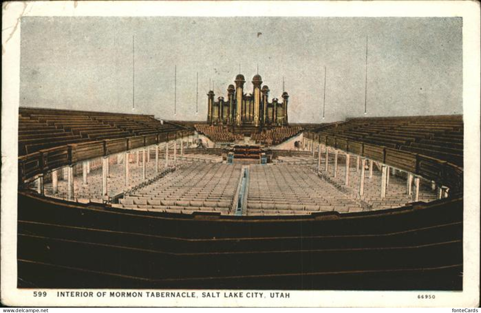 11325958 Salt_Lake_City Interior Of Mormon Tabernacle - Other & Unclassified
