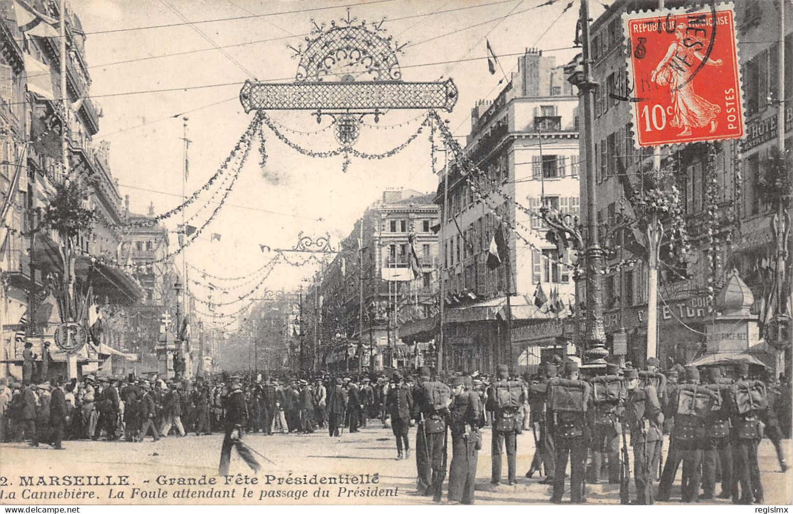 13-MARSEILLE-GRANDE FETE PRESIDENTIELLE-N°582-C/0089 - Ohne Zuordnung