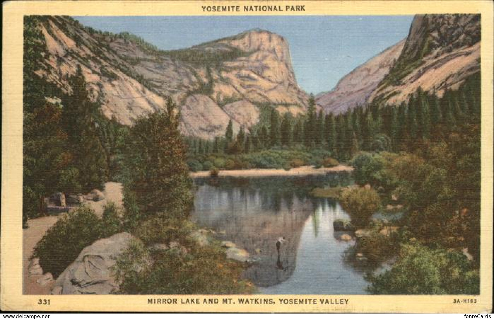 11325950 Yosemite_National_Park Mirror Lake Mt. Watkins Yosemite Nationalpark - Altri & Non Classificati
