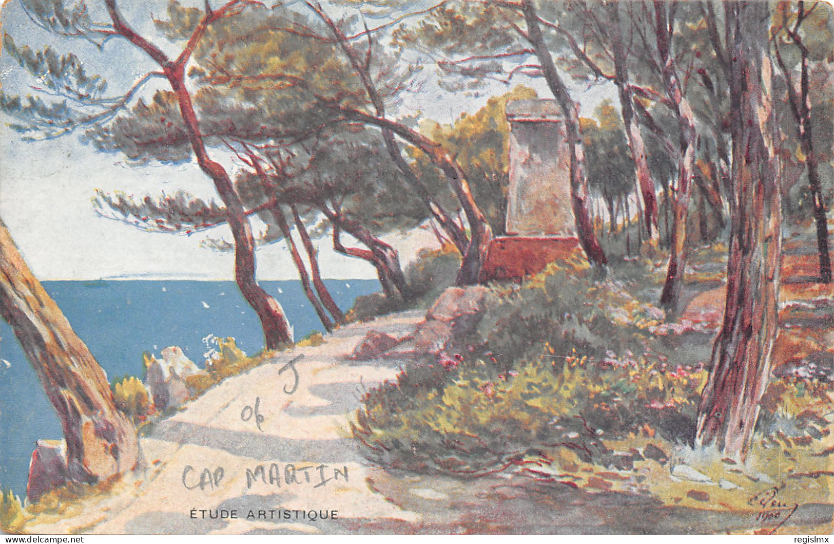 06-CAP MARTIN-N°582-B/0135 - Other & Unclassified
