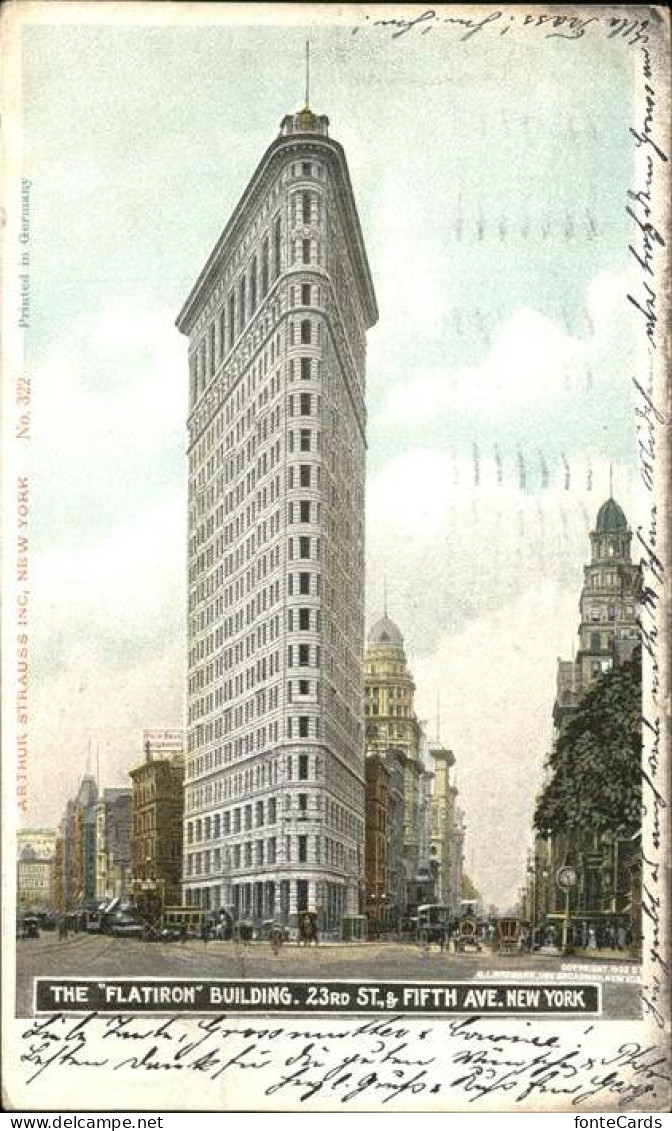 11325945 New_York_City Flat Iron Building 23. Street - Andere & Zonder Classificatie