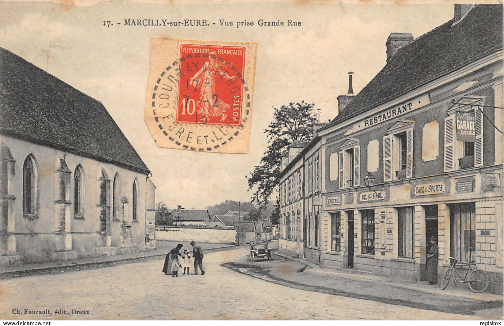 27-MARCILLY SUR EURE-N°582-G/0177 - Marcilly-sur-Eure