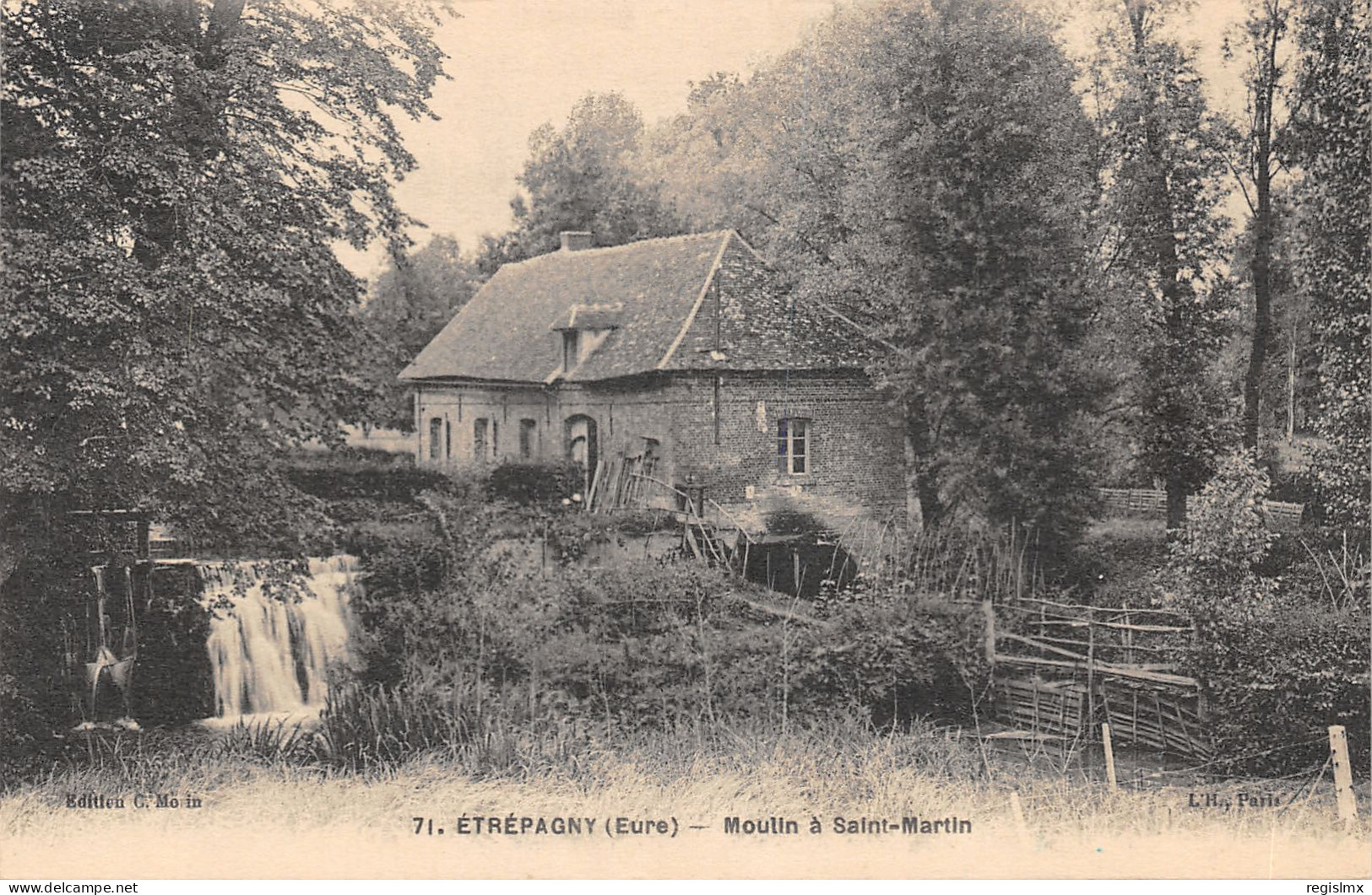 27-ETREPAGNY-N°582-G/0131 - Other & Unclassified