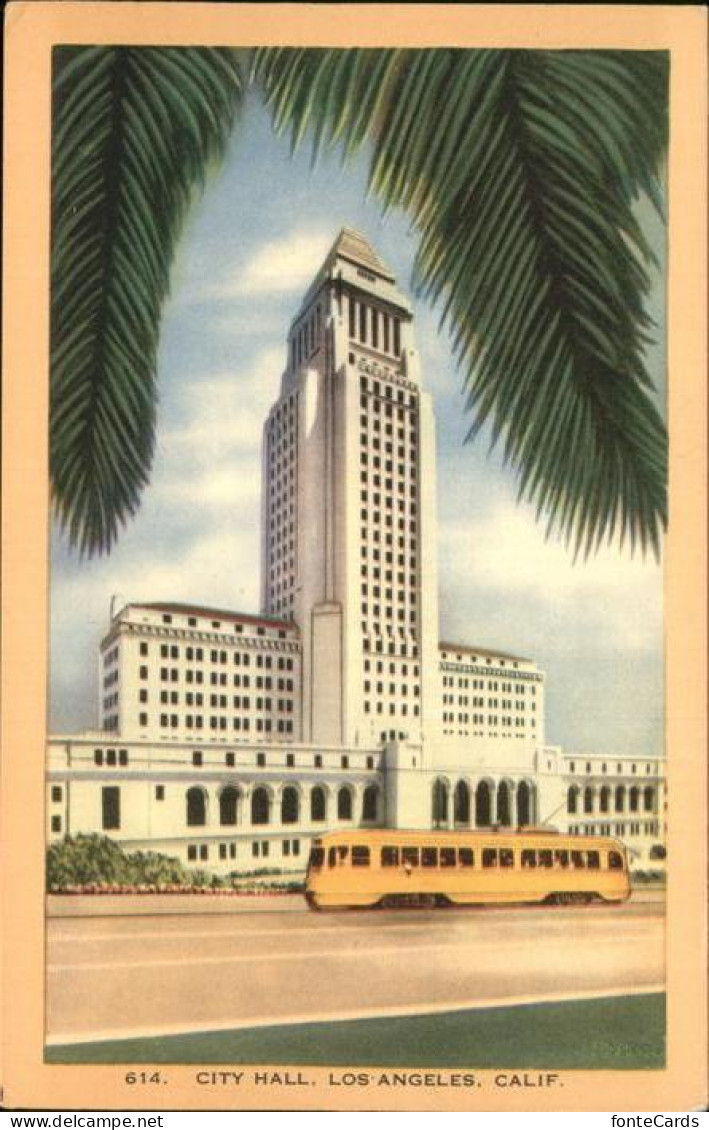 11325938 Los_Angeles_California City Hall Bus - Autres & Non Classés