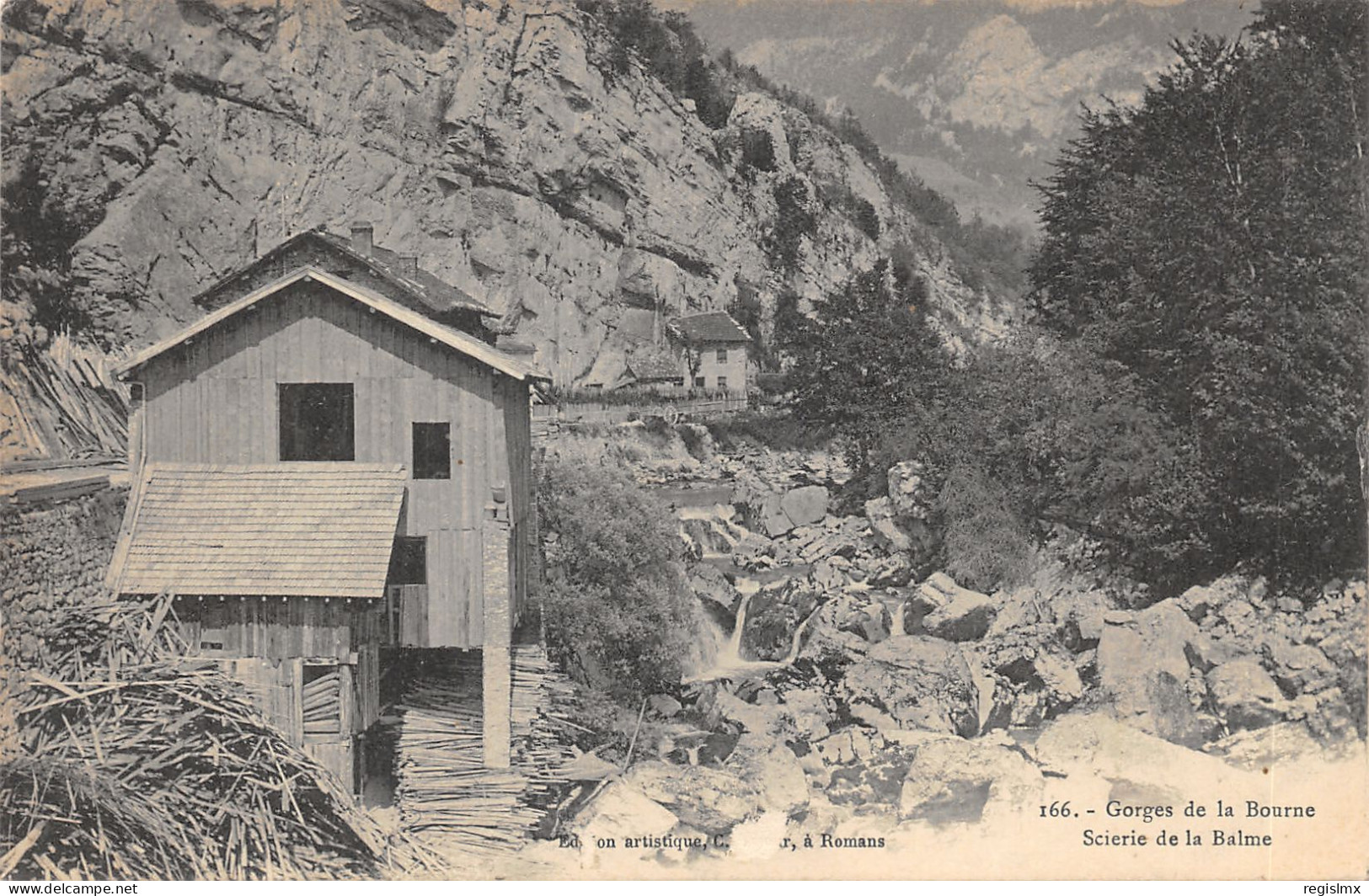 26-LA BALME-LA SCIERIE-N°582-F/0387 - Autres & Non Classés