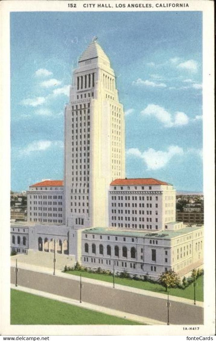 11325936 Los_Angeles_California City Hall - Autres & Non Classés