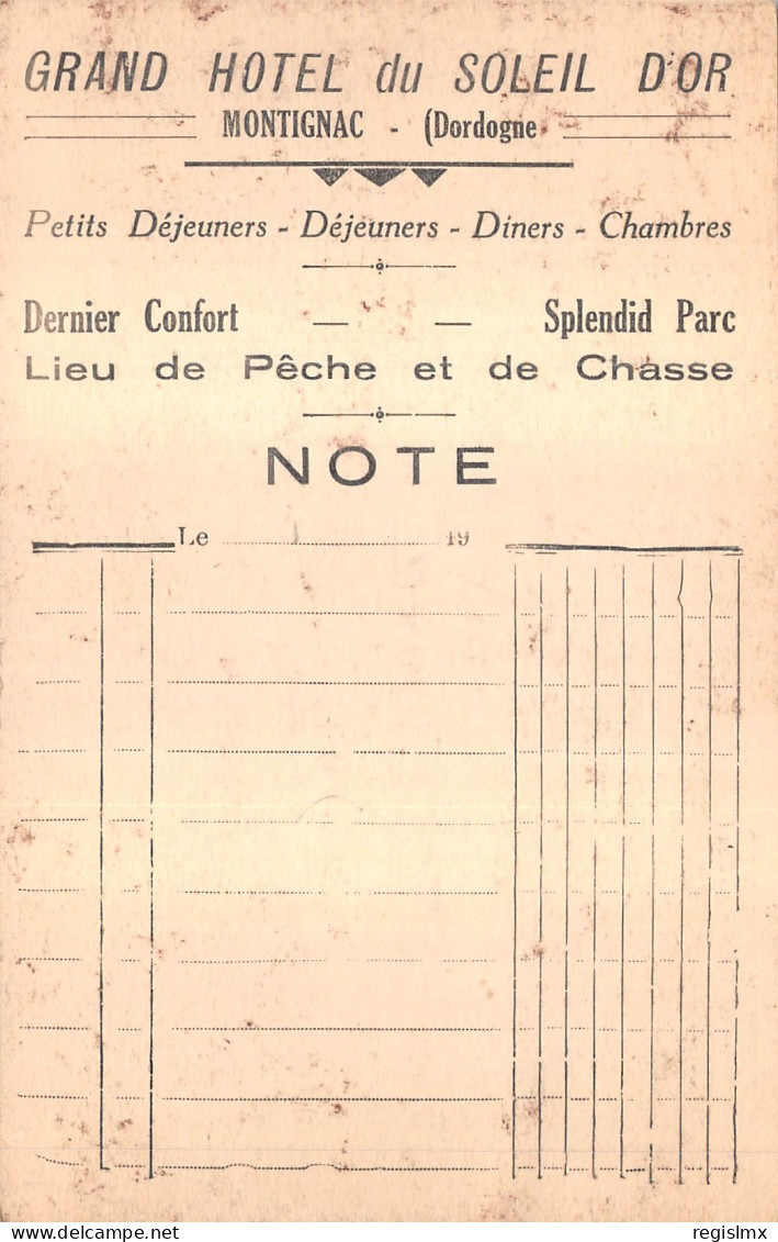 24-MONTIGNAC-N°582-F/0321 - Sonstige & Ohne Zuordnung