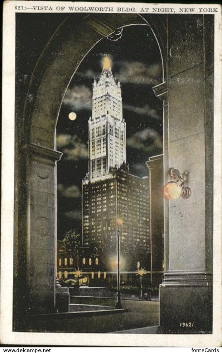 11325934 New_York_City Woolworth Building At Night - Andere & Zonder Classificatie