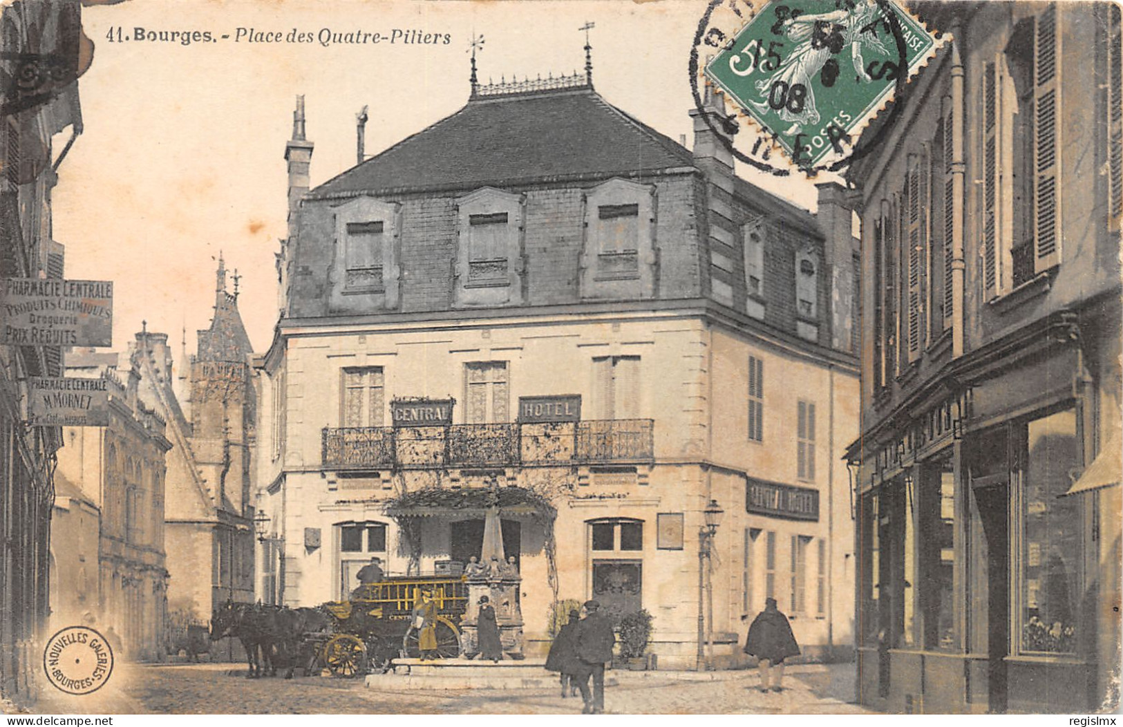 18-BOURGES-N°582-E/0369 - Bourges