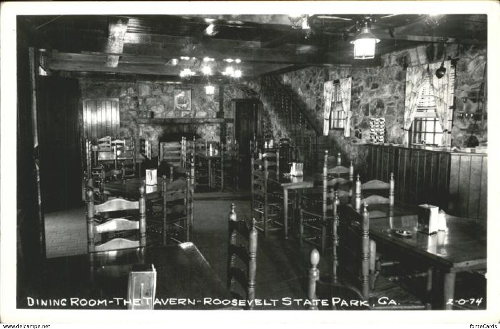 11325925 USA Dining Room Tavern Roosevelt State Park United States - Autres & Non Classés