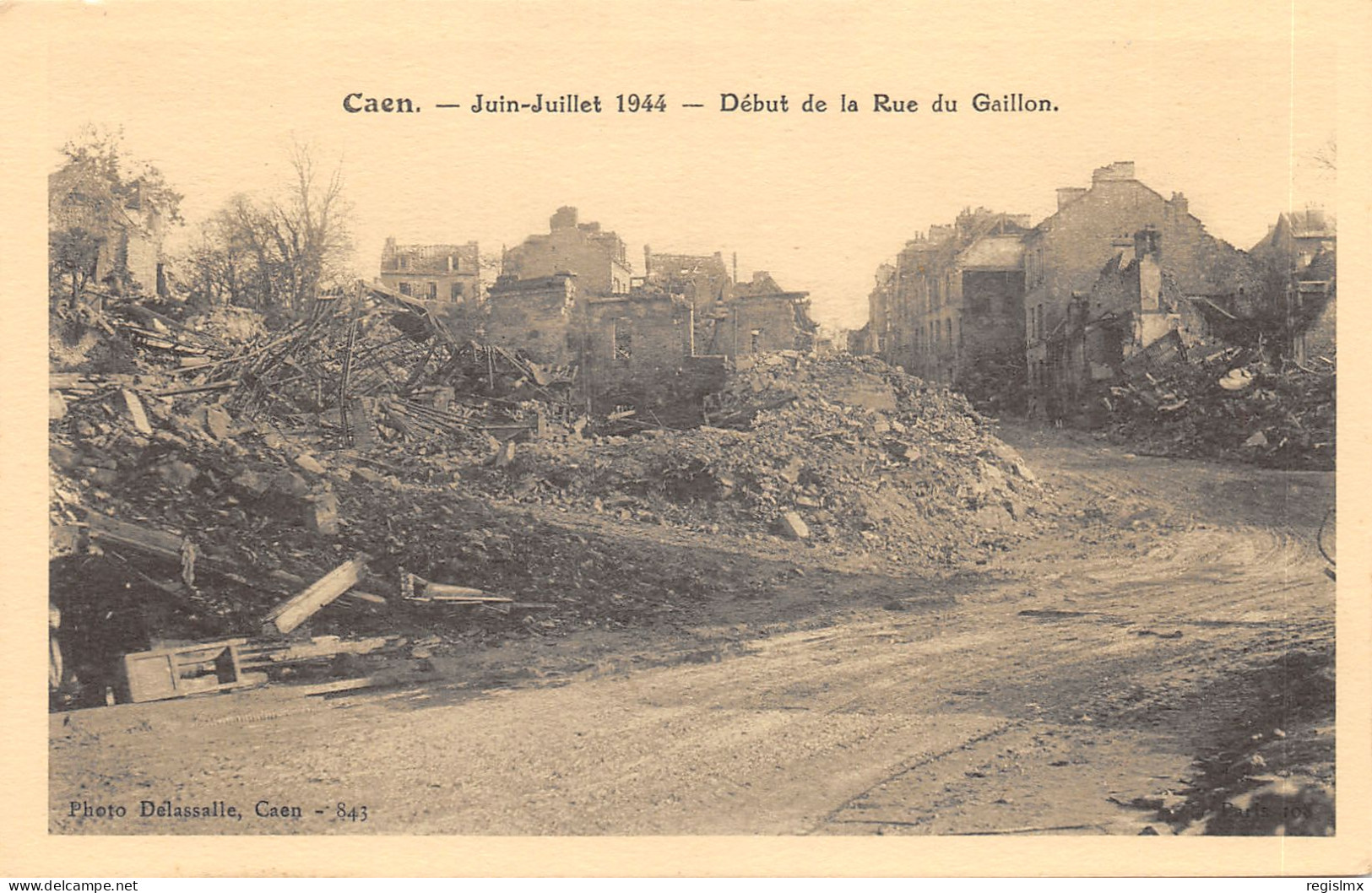 14-CAEN-RUINES-N°582-D/0289 - Caen